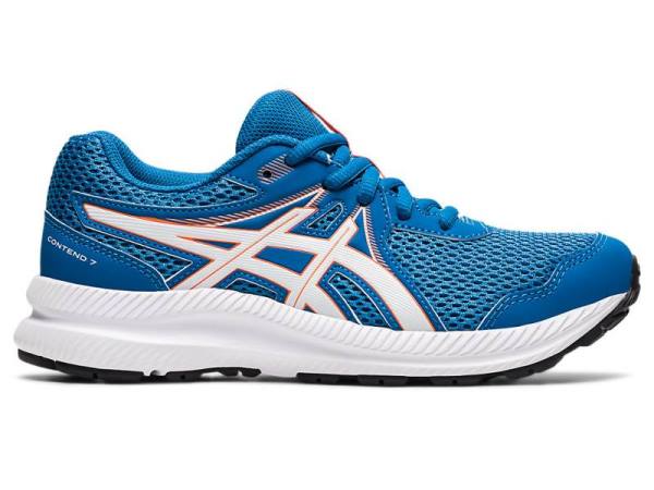 Asics Hardloopschoenen Kinderen, CONTEND Wit/Blauw - Asics Online Kopen | B3792468-HL